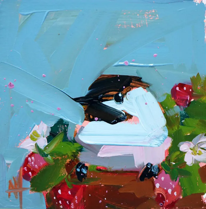 This Artist Uses Thick Strokes To Create Intricate Oil Paintings Of Birds
