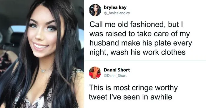 Woman Says She Was Raised To Take Care Of Her Husband, Gets Roasted With 14 Responses
