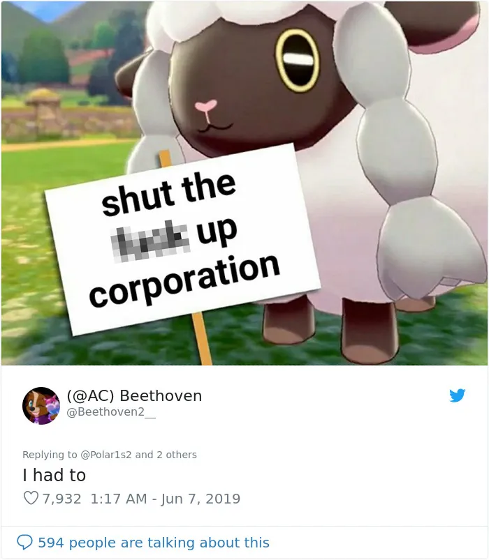 PETA Uses Wooloo Pokemon To Stop People From Using Wool, Gets Roasted Badly