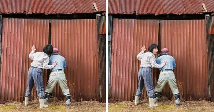 I'm Fascinated By Scarecrows In Japan And I Take Self-Portraits With Them (14 Pics)