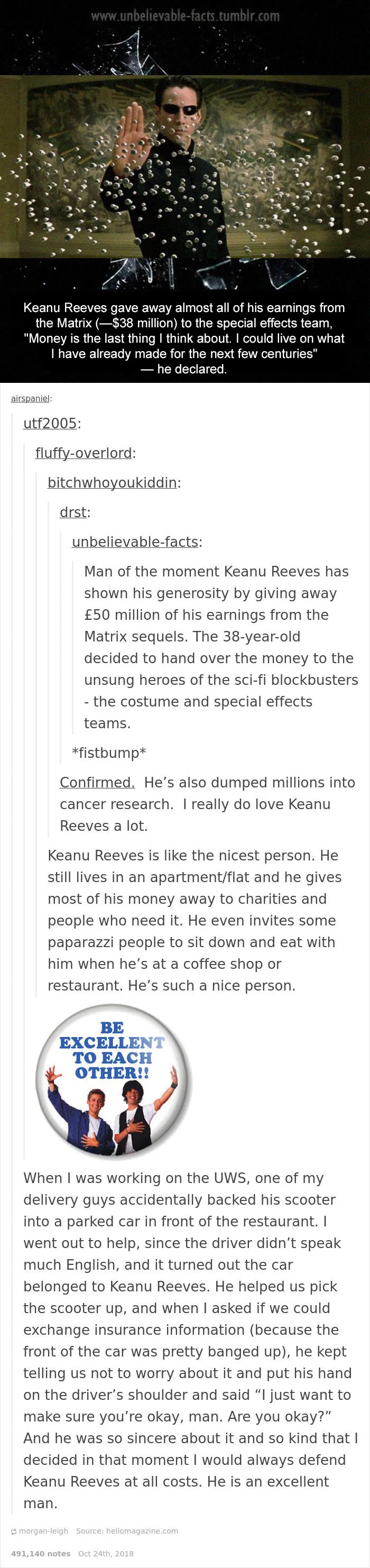 27 Awesome Things About Keanu Reeves That Will Make You Fall In Love With Him Even More