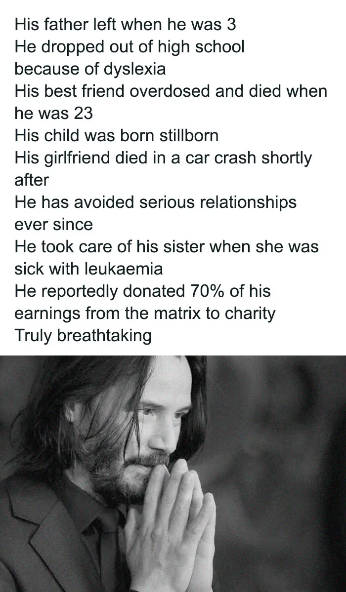 27 Awesome Things About Keanu Reeves That Will Make You Fall In Love With Him Even More
