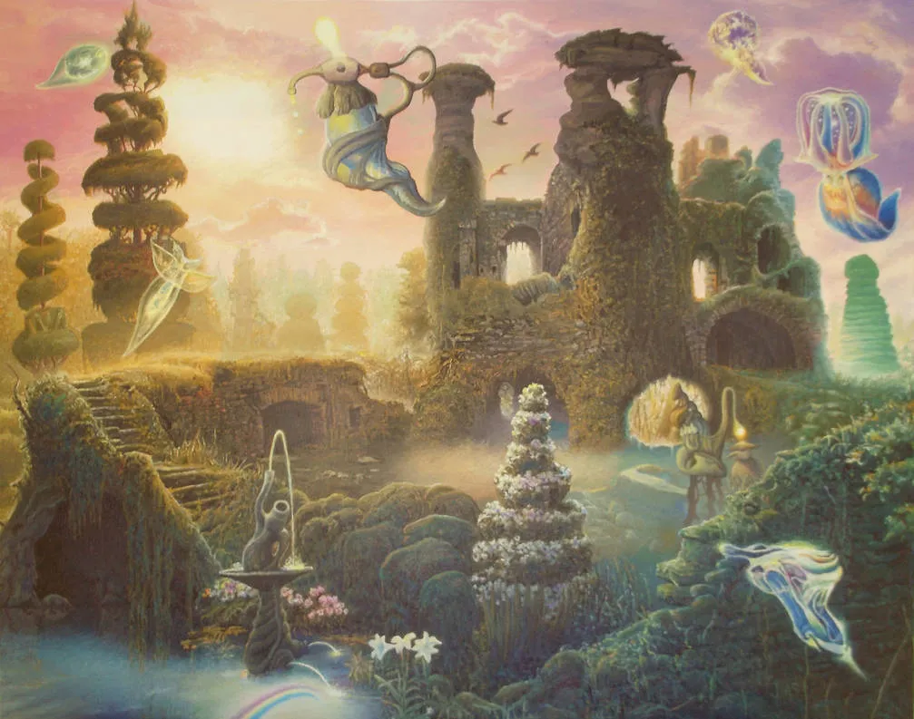 "The Ruins In Springtime"