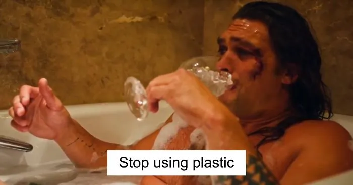 Jason Momoa Fights Against Single-Use Plastic Water Bottles In Hilarious PSA