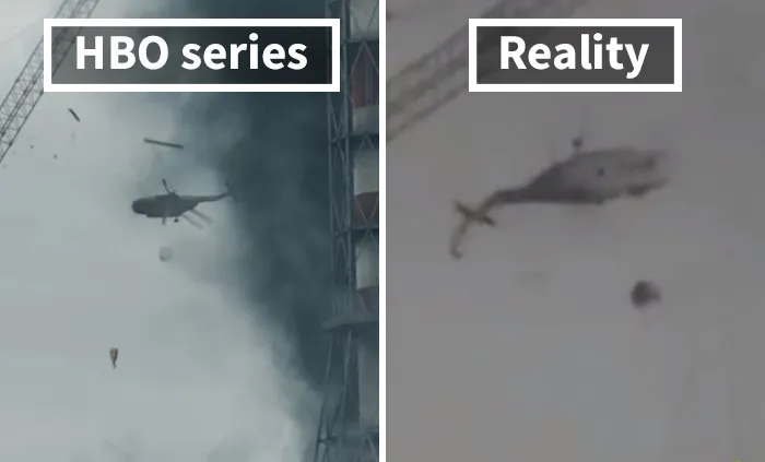 Comparaciones del auténtico Chernobyl VS la versión de HBO (20 imágenes)