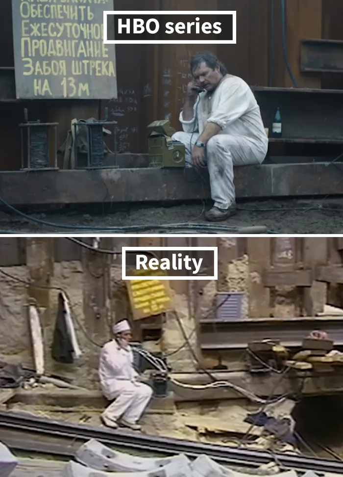 Comparaciones del auténtico Chernobyl VS la versión de HBO (20 imágenes)