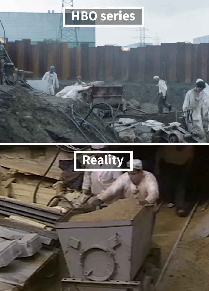 Comparaciones del auténtico Chernobyl VS la versión de HBO (20 imágenes)