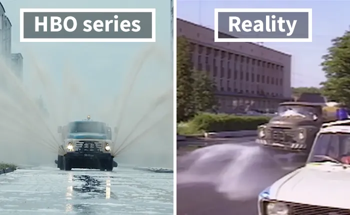 Comparaciones del auténtico Chernobyl VS la versión de HBO (20 imágenes)