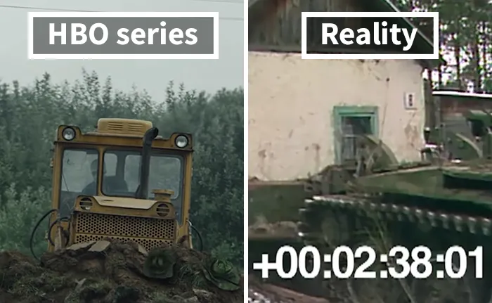 Comparaciones del auténtico Chernobyl VS la versión de HBO (20 imágenes)