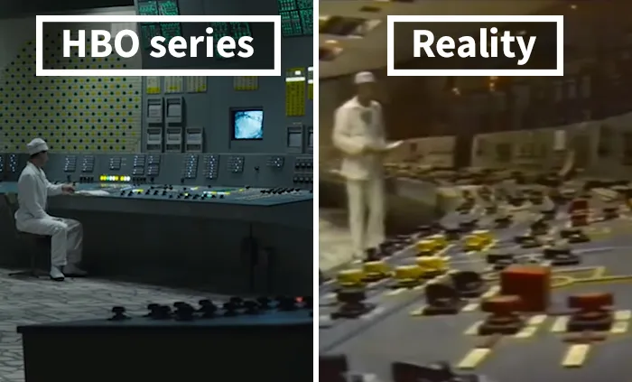 Comparaciones del auténtico Chernobyl VS la versión de HBO (20 imágenes)