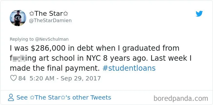 30 Alarming Posts About How The Student Debt System Affects People's Lives And It's Terrible