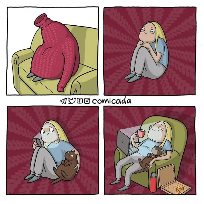 Russian Artist Illustrates Annoying Girl Problems And Other Things In 30 Comics (New Pics)