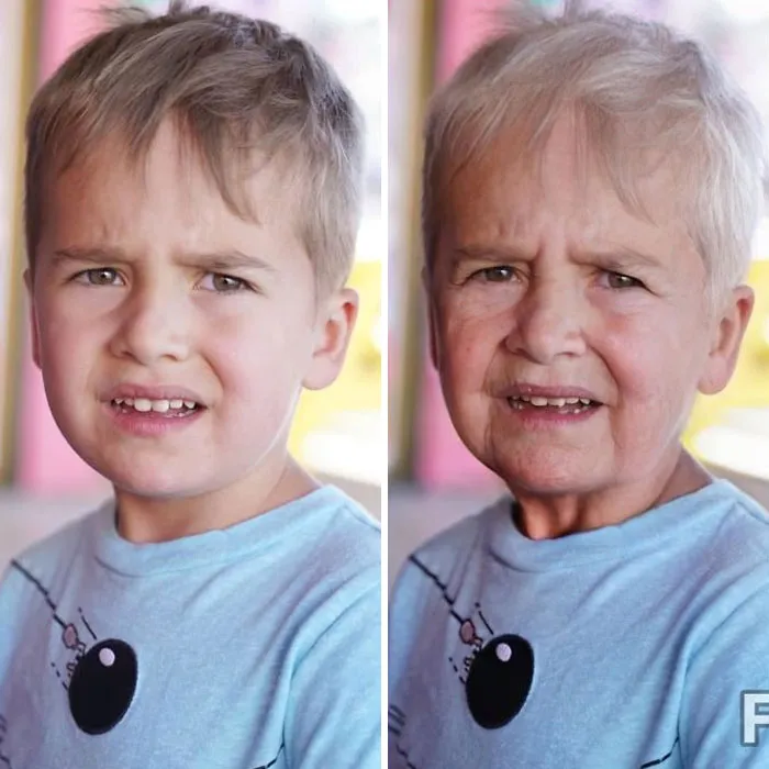 Este filtro de FaceApp muestra el aspecto que tendrás al ser anciano, y la gente comparte los resultados (30 imágenes)