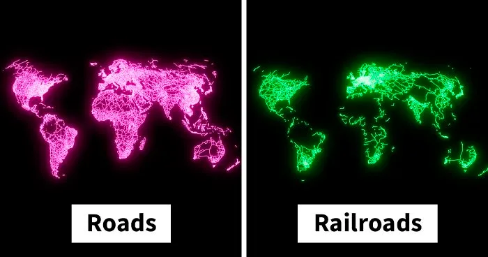 I Created 5 Maps That Show How Small Our World Actually Is