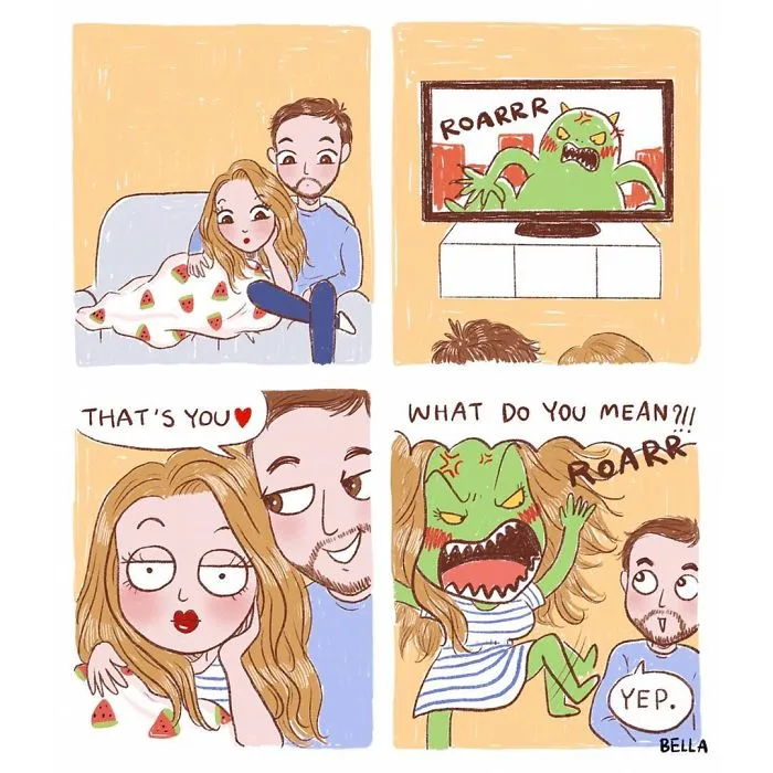 33 Honest Comics About The Difficulties Every Girl Deals With By Bella Sriwantana