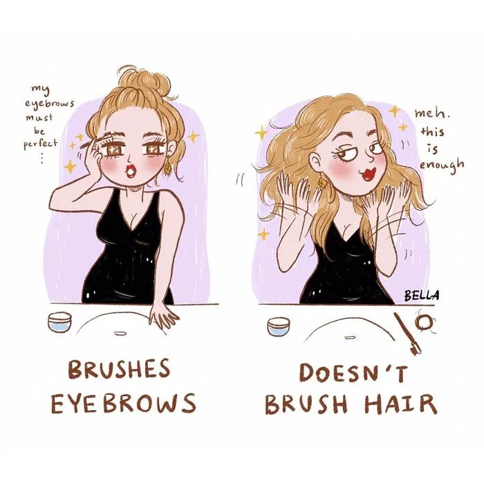33 Honest Comics About The Difficulties Every Girl Deals With By Bella Sriwantana
