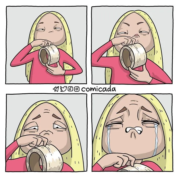 Esta artista rusa ilustra problemas femeninos y mucho más en 25 nuevos cómics