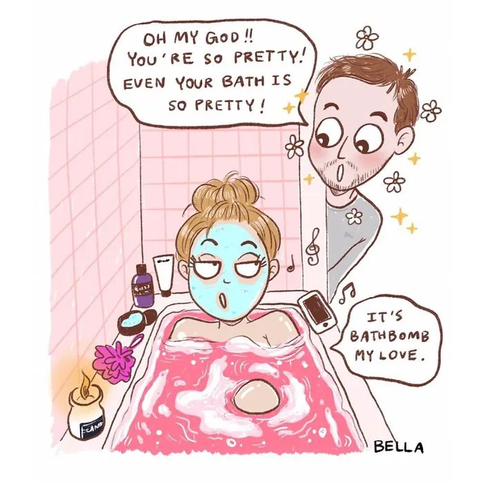 33 Honest Comics About The Difficulties Every Girl Deals With By Bella Sriwantana