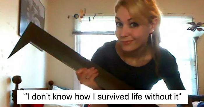 Woman Buys An Uruk-Hai Sword, Shows The World How Helpful It is In Daily Life (17 Pics)