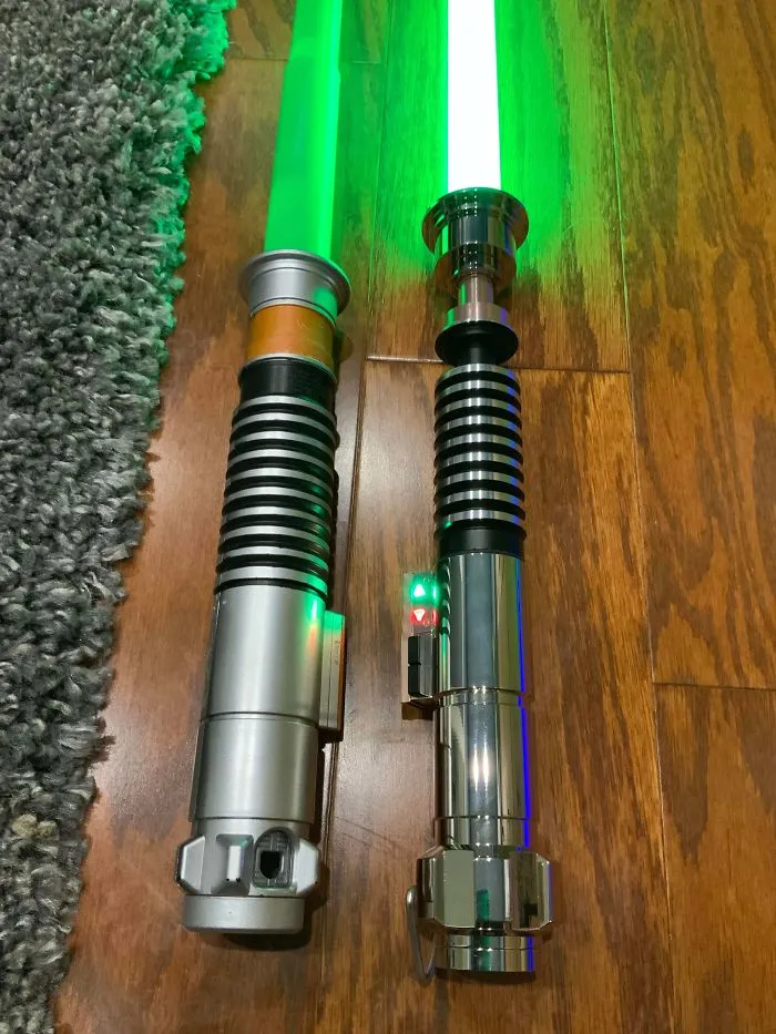 $10 vs. $400 Lightsaber
