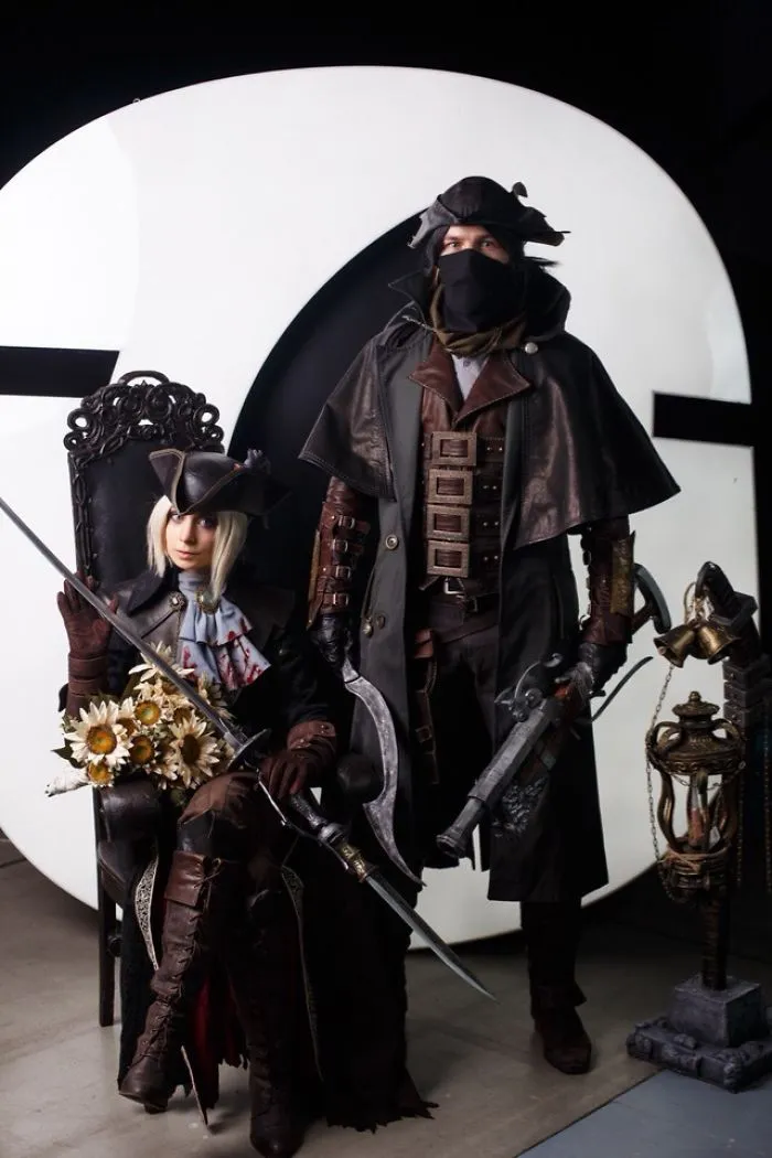 Lady Maria And Hunter (Bloodborne)