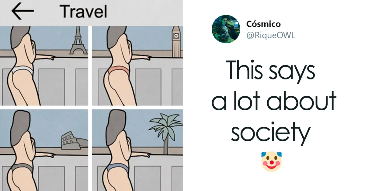 Russian Artist Sums Up What Instagram Is All About (6 Pics)