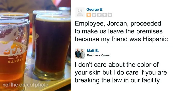 Customer Accuses Waiter Of Racism And Terrible Service, Gets Exposed By The Owner