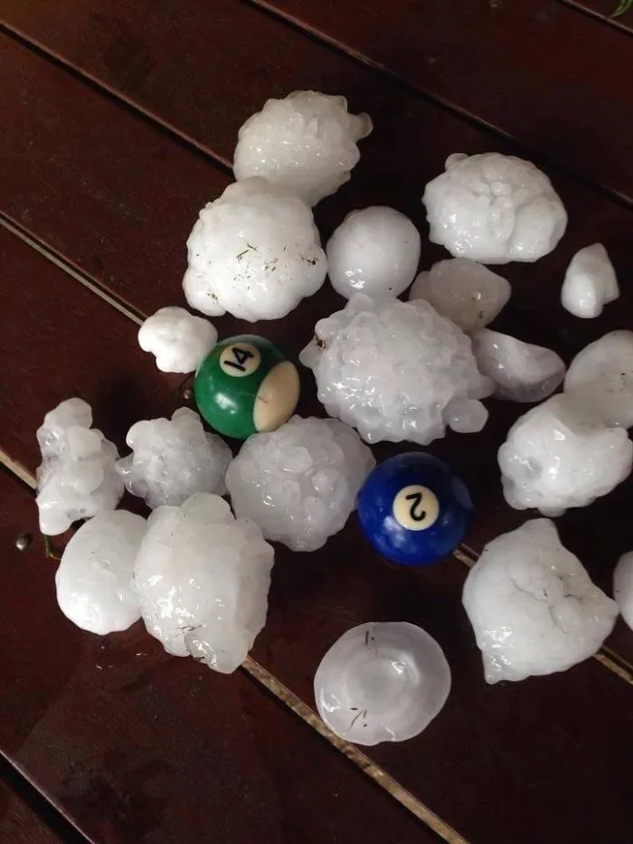 Hasta el granizo australiano puede matarte
