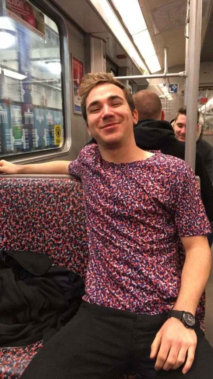 Cuando vas a juego con el metro