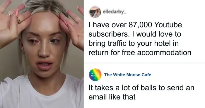 Angry Hotel Owner's Response Refusing Influencer Free Accommodation Goes Viral