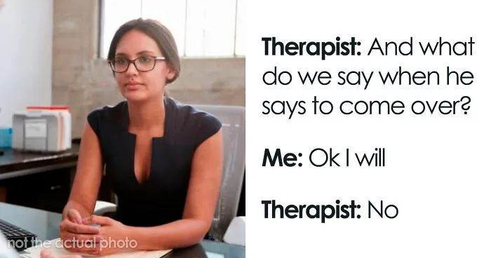 People Are Tweeting Self-Deprecating Therapy Conversations And They're Hilarious (30 Pics)
