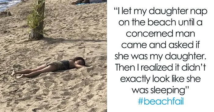 30 Of The Worst And Funniest Beach Fails Shared For Jimmy Fallon's Challenge