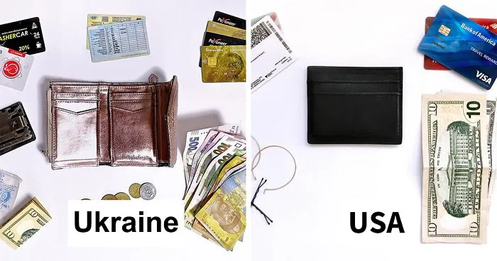 The Comparison Of 16 Wallets From Different People Around The World
