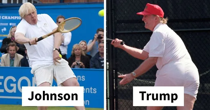 People Put Trump And Boris Johnson Side By Side, And The Resemblance Is Uncanny (9 Pics)