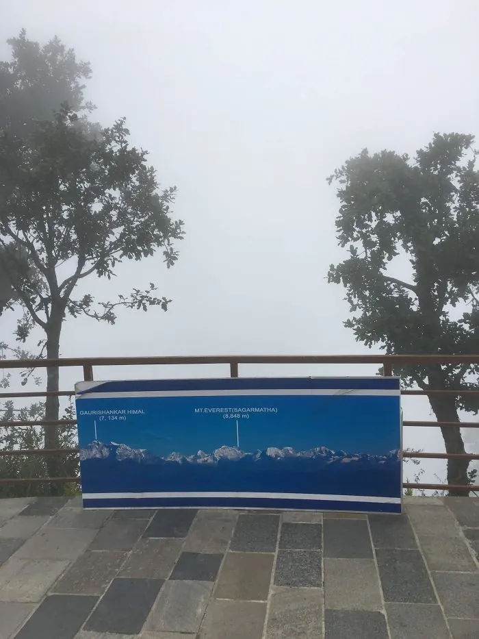 Mt. Everest View At A Peak In Nepal