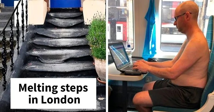 Here's How People In Great Britain Are Reacting To The Record-Breaking Heatwave (32 Pics)