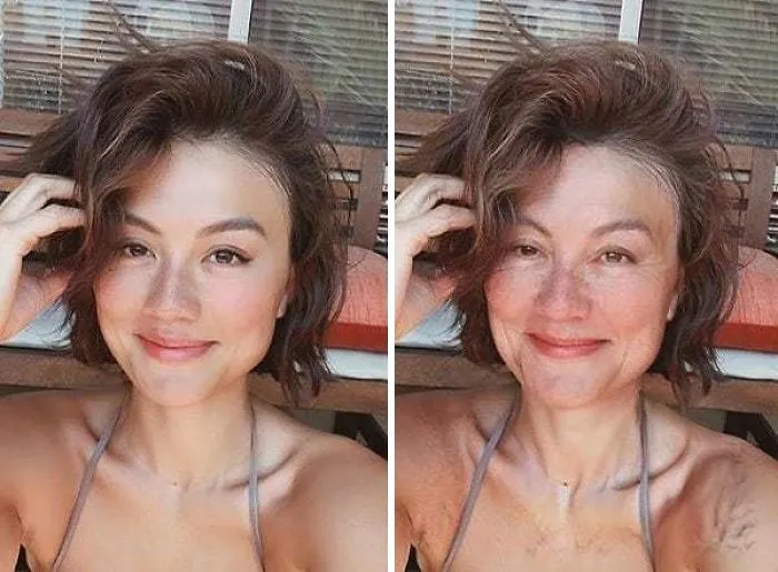 FaceApp Filter Shows What You'll Look Like When You're Older And People Post The Results (30 Pics)