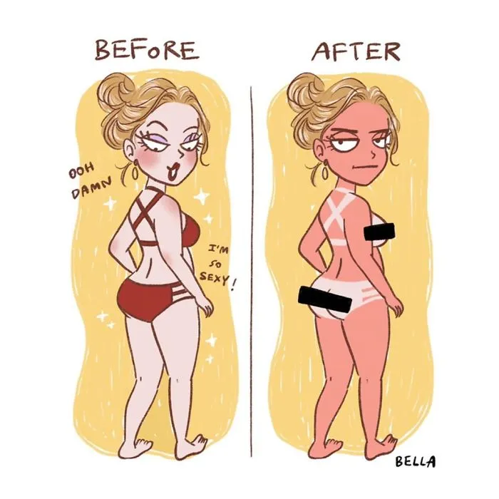 33 Honest Comics About The Difficulties Every Girl Deals With By Bella Sriwantana