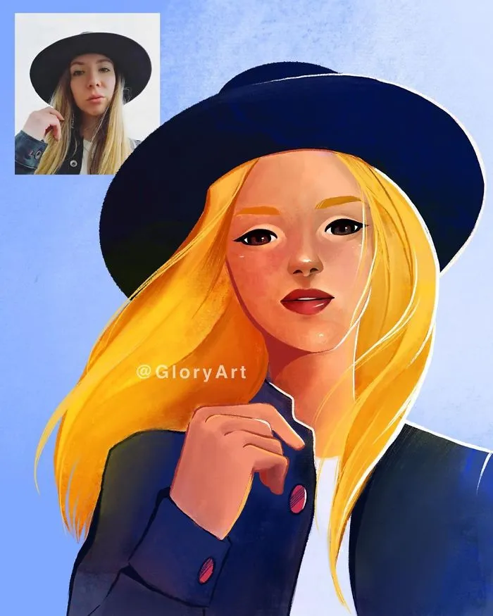 I Noticed That I've Been Drawing The Same Face And Features, So I Decided To Turn My Followers Into Illustrated Characters