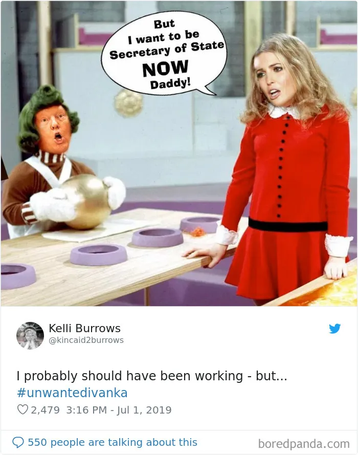 Ivanka Trump's Awkward Conversation With World Leaders Sparks "Unwanted Ivanka" Memes (30 Pics)