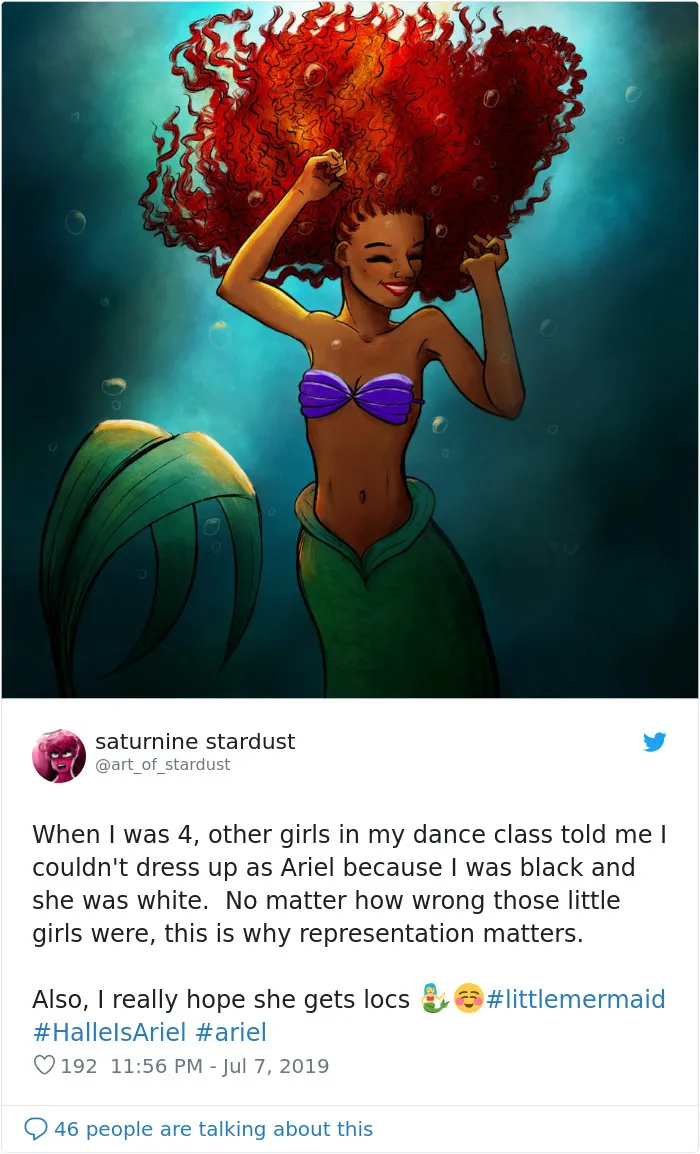 Fans Overflow The Internet With Fan Art After Disney Announces The New Ariel