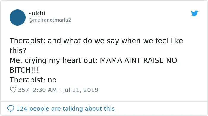 People Are Tweeting Self-Deprecating Therapy Conversations And They're Hilarious (30 Pics)