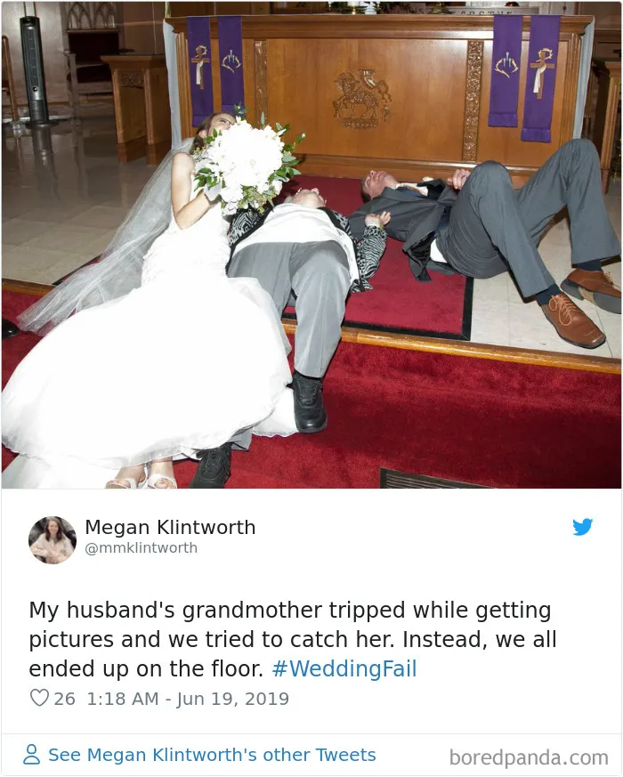 Jimmy Fallon Asks People To Share The Worst Wedding Fails They've Encountered, They Deliver 30 Funny Responses