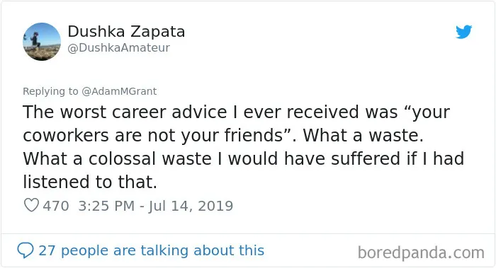 Someone Asks People To Share The Worst Career Advice They Ever Got And They Deliver (35 Pics)