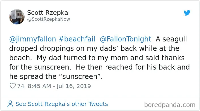 30 Of The Worst And Funniest Beach Fails Shared For Jimmy Fallon's Challenge