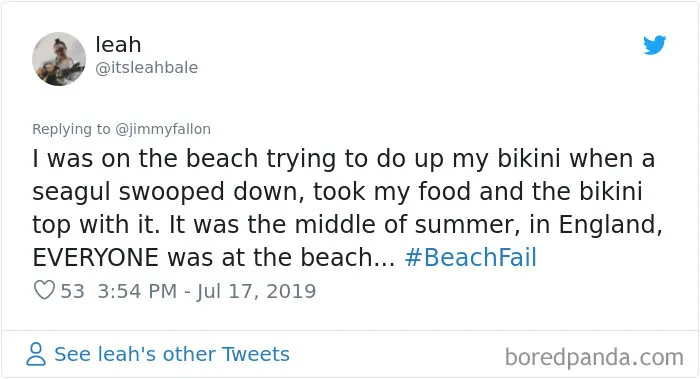 30 Of The Worst And Funniest Beach Fails Shared For Jimmy Fallon's Challenge