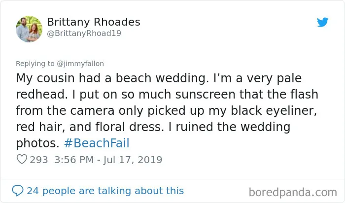 30 Of The Worst And Funniest Beach Fails Shared For Jimmy Fallon's Challenge