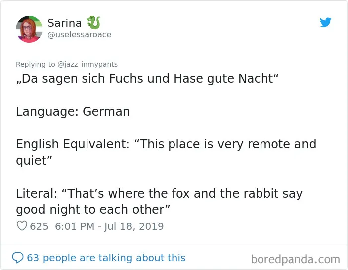 30 People Share Their Favorite Non-English Phrases And Their Literal Meanings
