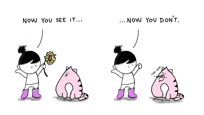 My 30 Heartwarming Comics About My Little Niece Who Says The Most Wickedly Funny Things And Her Cat