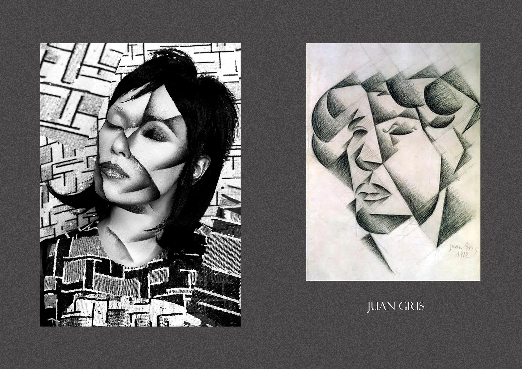 Famous Works Of Art Have Come To Life On The Face Of A Beautiful Model